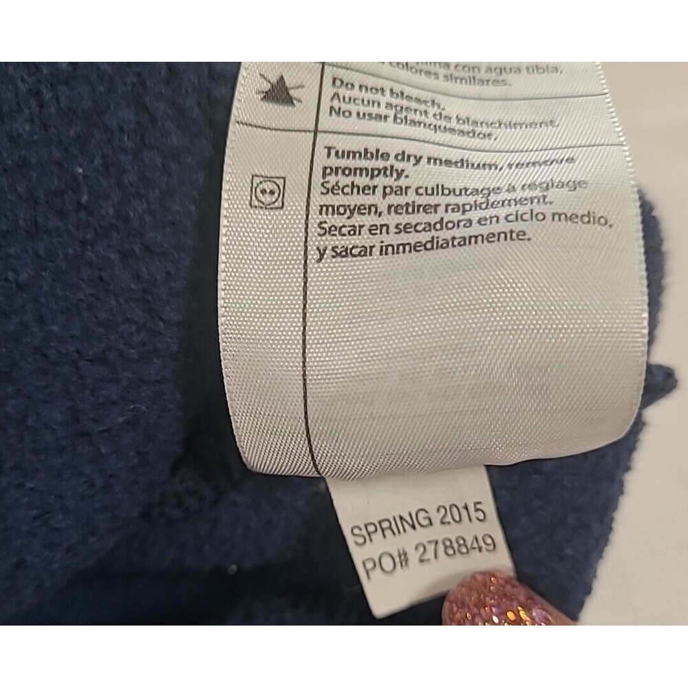 Carhartt Zip Up Sweatshirt M Full Embroidered Arm Sleeve BLue monochrome - Picture 12 of 13